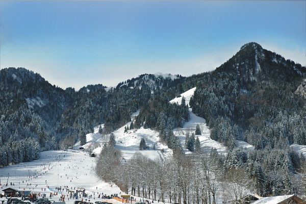 Winter sports at the Brauneck/Lenggries